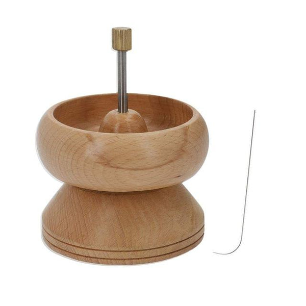 Bead Spinner for Jewelry Making Kit Wood Bracelet Necklace Spinner with  Quick Changed Trays and Beading Needles