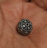 92.5 Sterling Silver Large Fine Bead 15mm