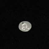 92.5 Sterling Silver LEO Charm 12mm