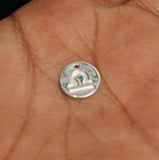 92.5 Sterling Silver LIBRA Charm 12mm