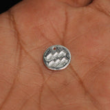 92.5 Sterling Silver AQUARIUS Charm 12mm