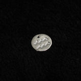 92.5 Sterling Silver AQUARIUS Charm 12mm