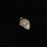 92.5 Sterling Silver King Face Charm 13x9mm