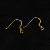 Sterling Silver Ear wire with Spring and Ball