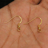 Sterling Silver Ear wire with Spring and Ball