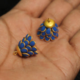 2 Pairs Pacchi Jhumka  14x17 mm