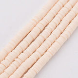 4mm Handmade Polymer Clay Bead 1 String