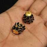 2 Pairs Pacchi Jhumka  14x17 mm