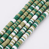 4mm Handmade Polymer Clay Bead 1 String