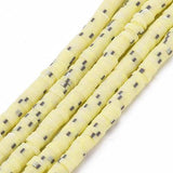 4mm Handmade Polymer Clay Bead 1 String