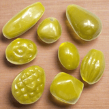 100+ Plain Beads Yellow AB 8-20mm