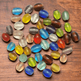 850+ Mini Oval Beads Assorted 6x5mm