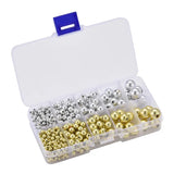 1000 Pcs ABS Acrylic CCB Spacer Loose Beads Kit For DIY Jewellery Making