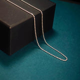 22 Inch, 12 Pcs Chrome Plated Brass Silver Chain