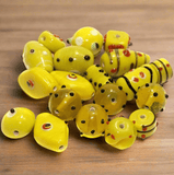 55+ Fancy Beads Opaque 10-25mm