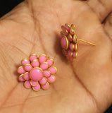 2 Pairs 20X20mm Double Layer PACCHI EARRING