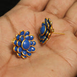 2 Pairs 20X20mm Double Layer PACCHI EARRING