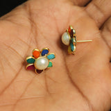 2 Pairs Pacchi Earring 14X14 MM