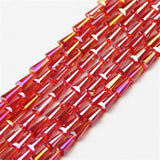 12x6mm Trans Rainbow Crystal Faceted Cone Beads