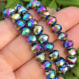 16x11mm Glass Crystal Beads Rondelle