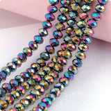 195+ Pcs, 2mm Crystal Rondelle Faceted Beads 1String