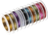 100 Mtrs, Colored Tiger Tail Beading Wire Combo