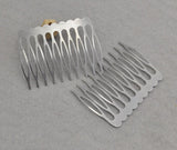 2 Inch Metal Hair Comb Clip