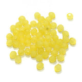 100 Gm Acrylic Crystal Faceted Rondelle Beads 6x5 mm