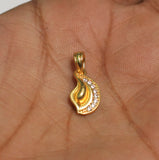 1 Pc, 16x10mm AD Charms Golden