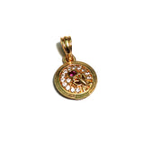 1 Pc, 16x12mm AD Charms Golden