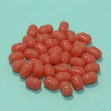 100 Pcs, 10x7mm  Acrylic Tumble Beads