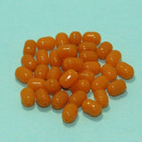 100 Pcs, 10x7mm  Acrylic Tumble Beads