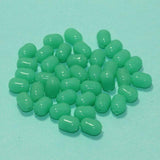 100 Pcs, 10x7mm  Acrylic Tumble Beads