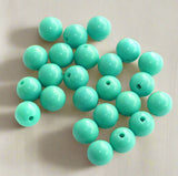 100 Pcs, 10mm Acrylic Round Beads