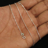 Sterling Silver Box Chain