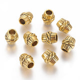 11x10mm, Alloy Beads Antique Golden