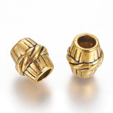 11x10mm, Alloy Beads Antique Golden