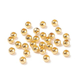 6mm Brass Round Beads Golden