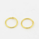 6 Color Open Jump Rings Brass Jump Rings Kit, Mixed Color