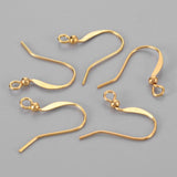 15mm Brass French Earring Hooks