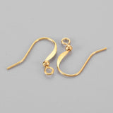 15mm Brass French Earring Hooks