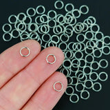 Anti Tarnish Rhodium Plated Jump rings