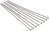 Anti Tarnish Rhodium Plated Head Pins