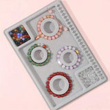 Bracelet Making  Beading Board, Size 7.8x11.4Inch