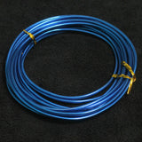 3mm Aluminium Blue Colored Wire