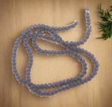 1 String 3mm Crystal Faceted Opaque Rondelle Beads