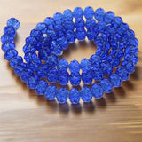 11x8mm Glass Crystal Beads Rondelle