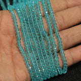 4mm Crystal Faceted Rondelle Beads