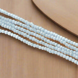 1 String 4 mm Cat's Eye Round Beads