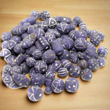 50 Clay Beads Assorted  12-30mm